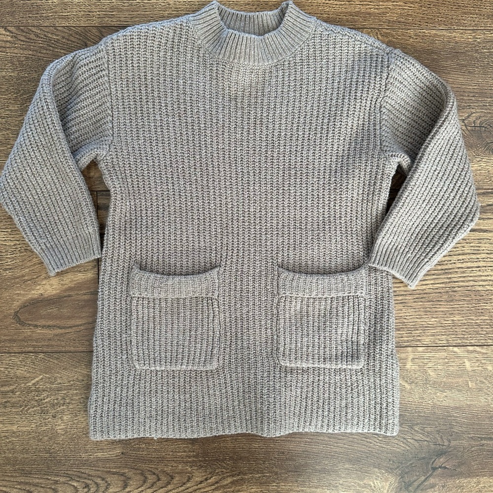 Zara Toddler Girl Sweater Dress with Pockets
